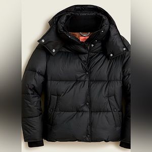 New! J. Crew Flurry puffer jacket with PrimaLoft S